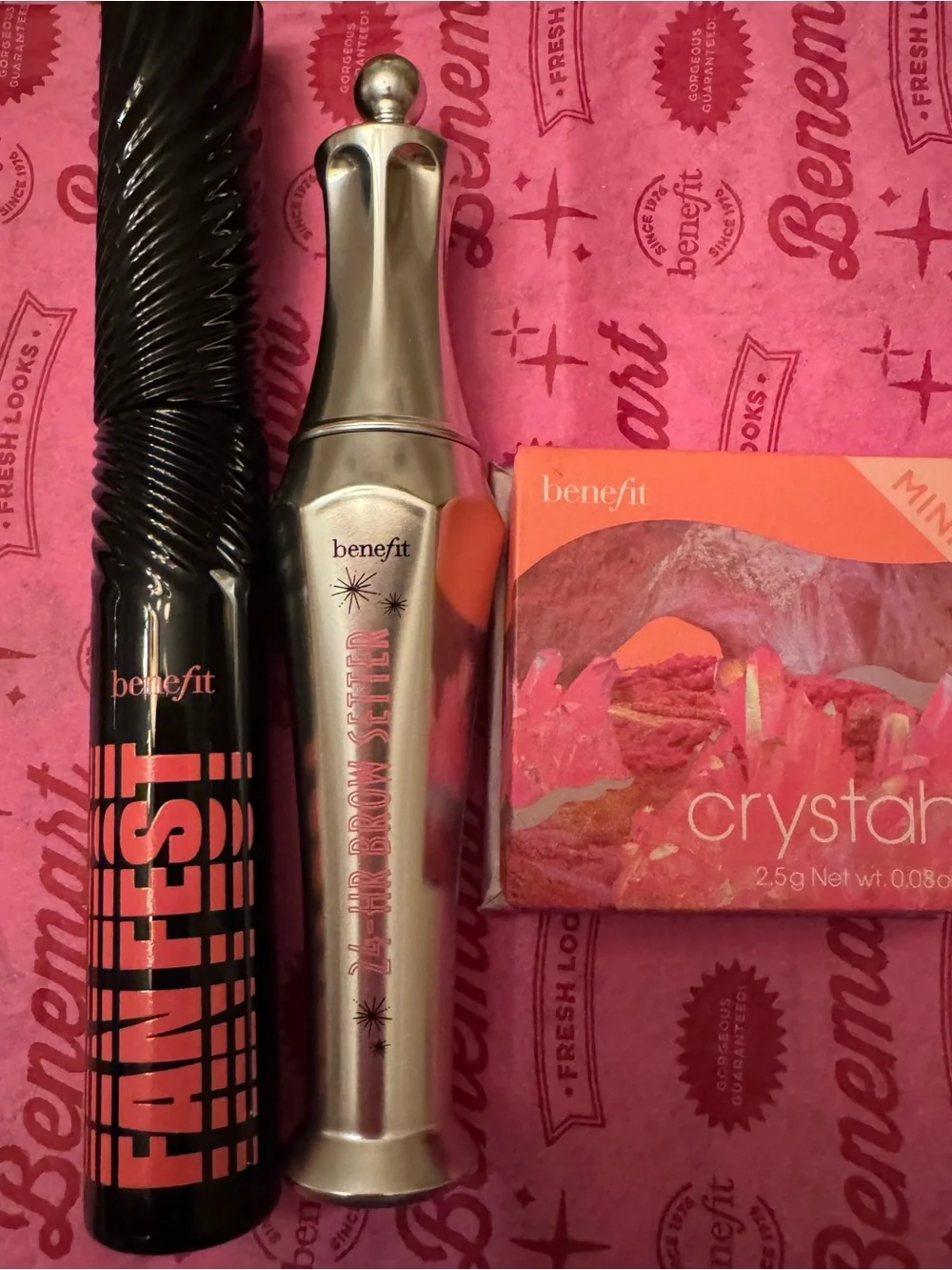 Benefit Mascara, Benefit Brow Gel & Benefit Blush **NEW**